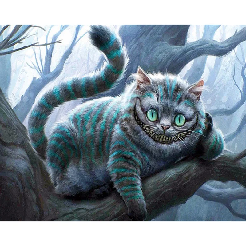 Картины с чеширским котом