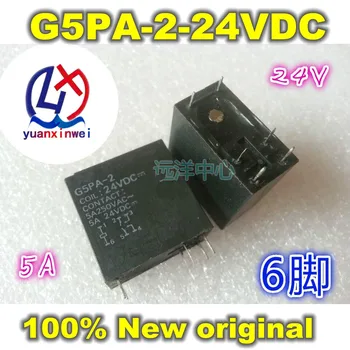 

Free shipping 10PCS G5PA-2 G5PA-2-24VDC 24V G5PA-2 5A 6