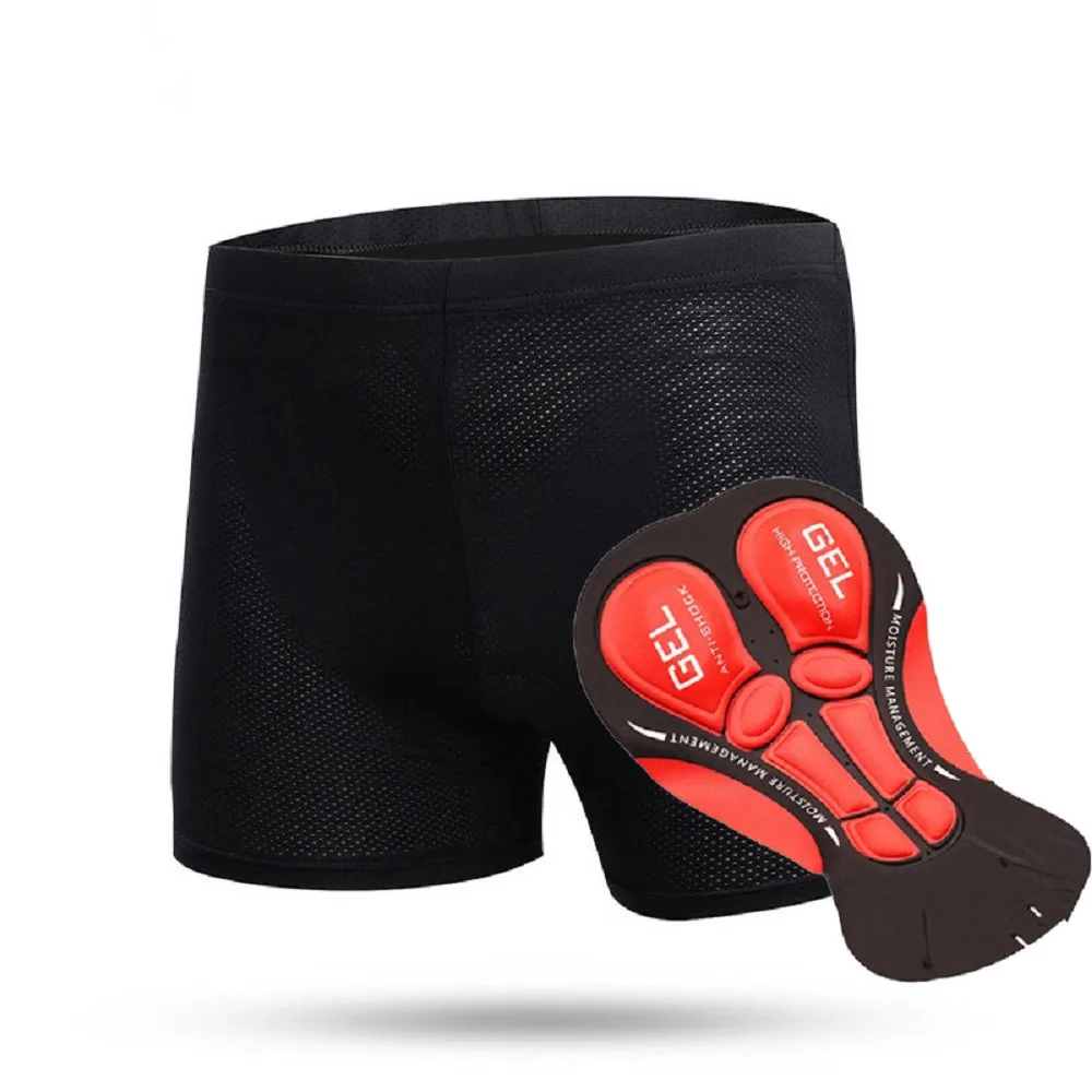 

2019 Unisex Pro Cycling Shorts Underwear With 5D Gel Pad Bicycle Silica Cushion Ciclismo MTB Bike Shorts 5 Styles Cycling Padded