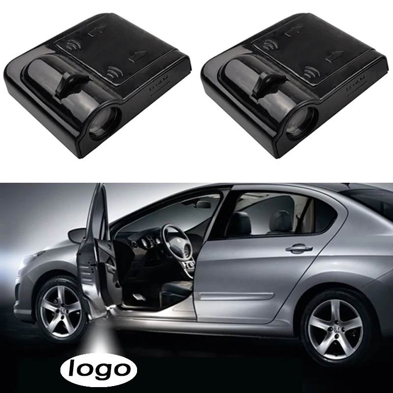 

1PCS Car Door Led Welcome Laser Projector Logo Ghost Shadow Light Wireless for BMW Skoda Renault Suzuki Volvo Seat Fiat Peugeot