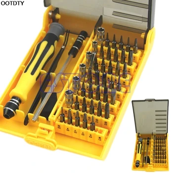 

45 in 1 Repair Opening Pry Tools Screwdriver Kit Set For Cell iPhone 4 4S 5 5S