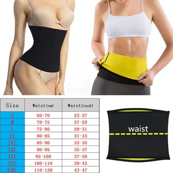 

Women Slim Belt Neoprene Compression Belt Shapewear Weight Loss Corset Waist Trainer Trimmer Body Shapers Modeling Strap Girdles