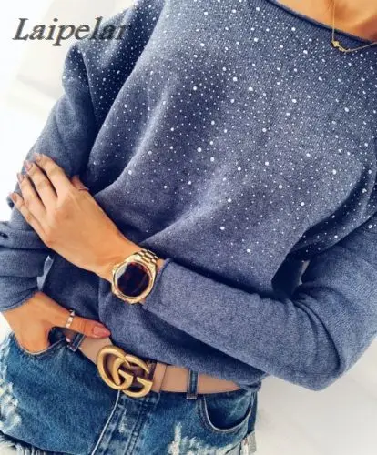 2018 New Fashion Women Loose Long Sleeve Knitted Sweater Lady Jumper Outwear Coat Knitwear Laipelar