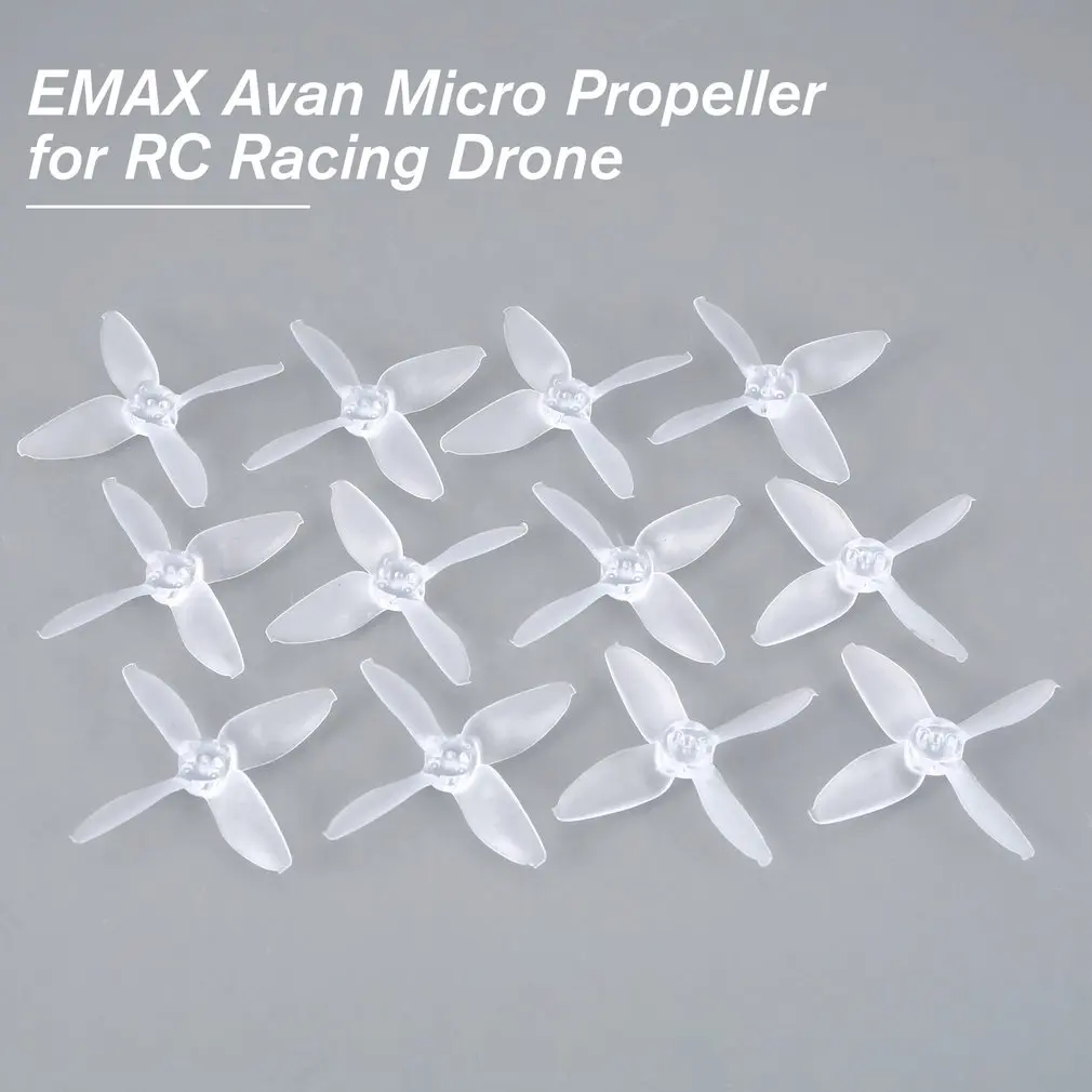 6 пар EMAX Avan микро пропеллер лезвия гоночный Дрон Квадрокоптер часть 2 дюймов CW CCW самолет БПЛА запасные аксессуары