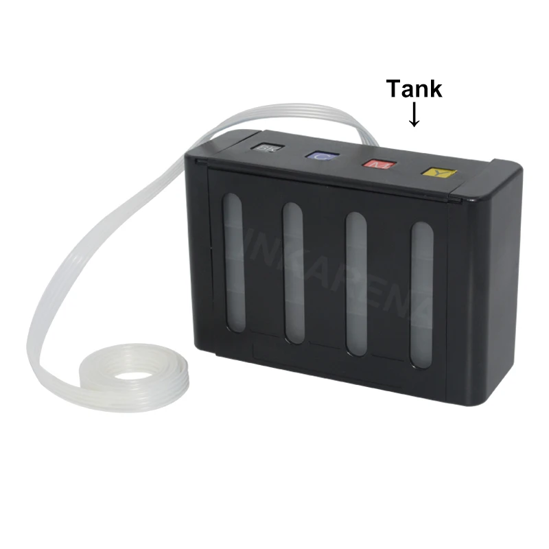 Tanie Wymiana INKARENA Ciss zbiornik z atramentem zestaw do aparatów canon PG 445 CL446 PG510 CL511 PG440 CL441 Ciss dla HP 302 301 122 300 650 121 21 22 140 drukarki