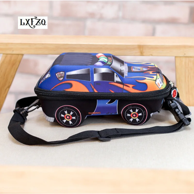 LXFZQ mochila اجتماعيون مينينو 3D سيارة الأطفال الحقائب المدرسية للأولاد جميل طفل الأطفال الاطفال على الظهر للأطفال