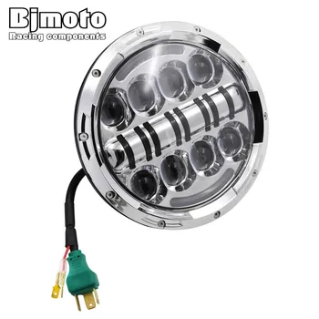 

7'' LED Headlight H4 H13 High/Low Beam Driving Headlamp Head Light with Turn Signal Lights For Harley FLS FLSTC Wrangler JK