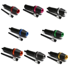 Universal Motorcycle Motorcross CNC Aluminium 8mm & 10mm Crash Pads Exhaust Frame Slider Protector For Racing And Scooter