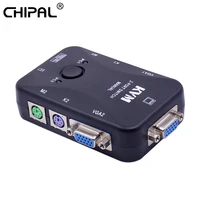 CHIPAL 2 Port PS/2 KVM Switch Switcher 1920*1440 VGA SVGA Schalter Splitter Box Controller für Tastatur maus Monitor Adapter