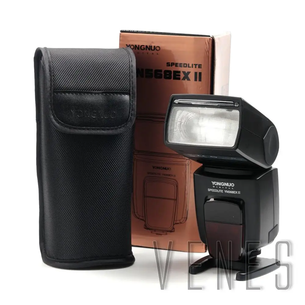 YN-568EX II Master & Slave TTL Flash Speedlite with High-speed Sync work for Canon camera