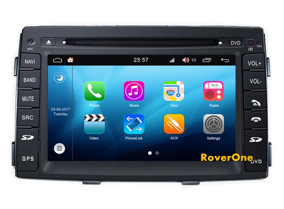 RoverOne Android 8,0 Восьмиядерный автомобильный Радио DVD gps для Kia Sorento 2009-2012 сенсорный экран Bluetooth мультимедийный плеер головное устройство