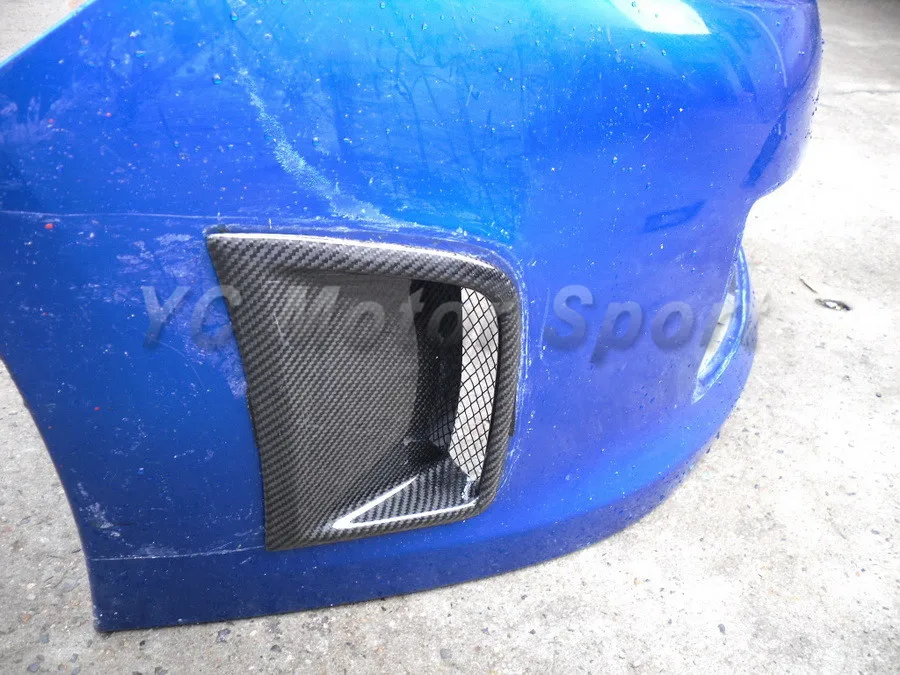 

Car Accessories Carbon Fiber CS Style Side Vent 2pcs Fit For 2008-2012 GRB STI Hatchback OEM Front Bumper Side Vents