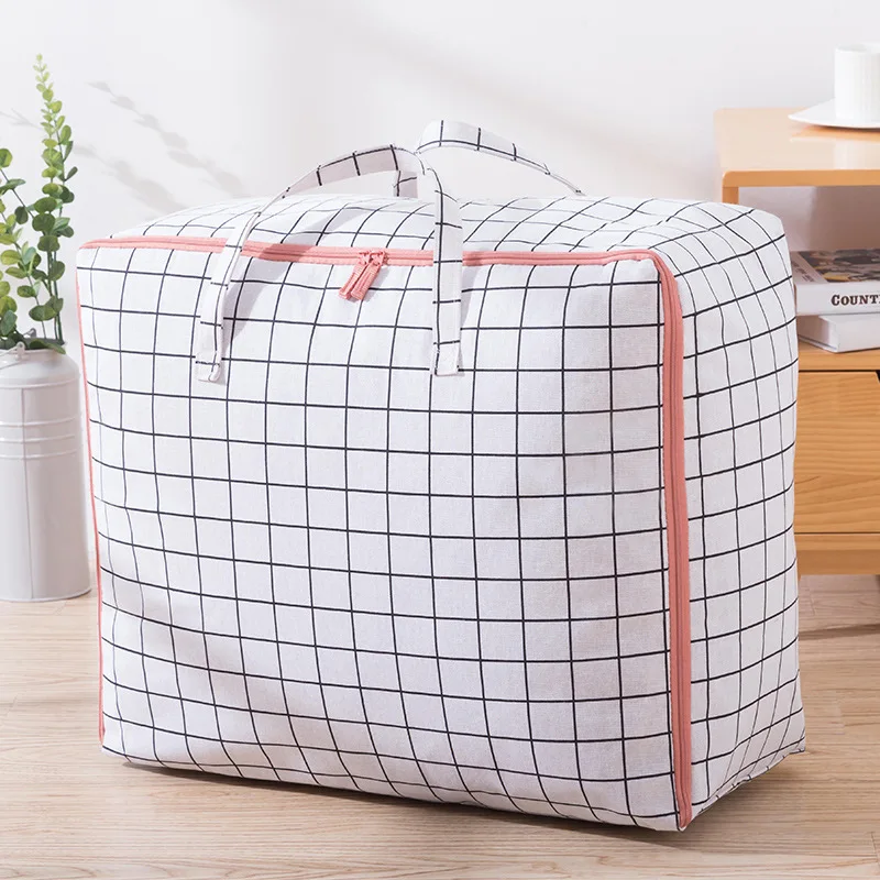 Quilt Storage Bag Clothes Packing Travel Luggage Organizer For Dampproof Sorting Bag Oversized Bag Clothing Moving Artifact