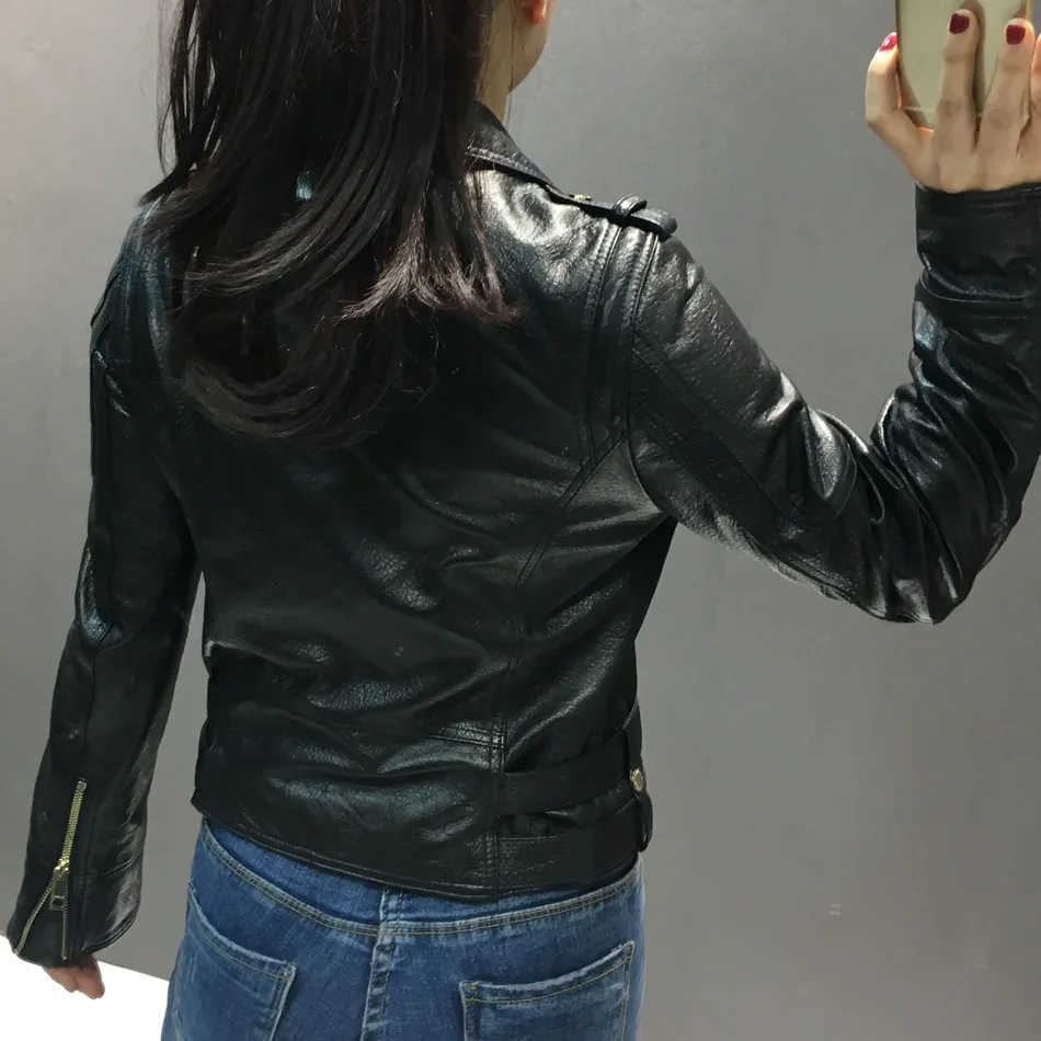women genuine leather sheepskin jacket (9)