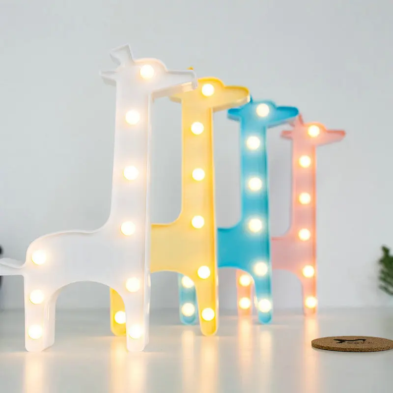 

Lovely Animal LED 3D Light Night Light Kids Gift Toy For Children Bedroom Party Home Decoration Lamp Indoor Lighting