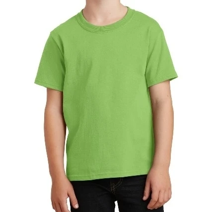 Port & Company PC54Y Youth Core Cotton Tees Lime - Extra Small (1)