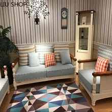 LIU Современный модный скандинавский ковер для гостиной, спальни, кровать, полный мягкий коралловый бархатный ковер, диван, журнальный столик, коврик, ТАПИС ковер