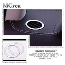 Mcrea авто, устанавливаемое на вентиляционное отверстие в салоне автомобиля выход рамки отделкой полосы чехлы авто-Стайлинг декоративные наклейки автомобильные аксессуары для Mercedes Benz E class W212