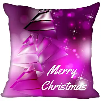 

Custom Pillowcase Christmas Square Zipper Pillow Cover 35X35,45X45,60X60cm(Two Sides) Print Your Pictures Pillow Cases