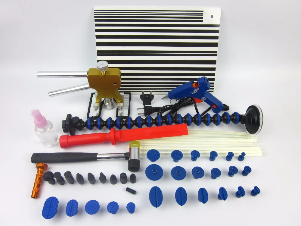 

Hammer PDR Tools High Quality Car Paintless Dent Repair Tools Slide Hammer Dent Puller 220v Glue Gun Pulling Bridge Dent Tabs