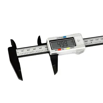 

1PC Microblading Reusable Makeup Measure Eyebrow Guide Ruler 150MM 6inch LCD Digital Electronic Caliper Dropship 3.1