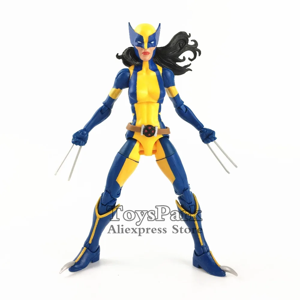 

2018 Marvel Legends 6" X 23 Wolverine Lady Action Figure From Sauron BAF Wave X Men Comic Doll Toy Collectible Original