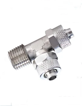 

tube 6mm-M5 thread Male Run Teepneumatic brass Rapid Fittings For Plastic Tube tube RPDN6-M5