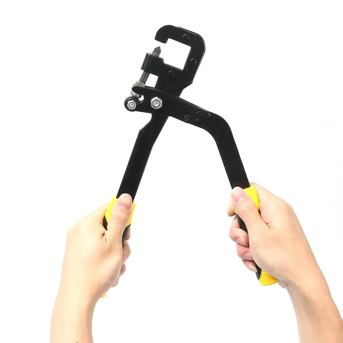 

Metal Keel Clamp Pliers Decorative Ceiling Keel Riveting Clamp 15mm For Woodworking Plier Forceps Installation Hand Tools