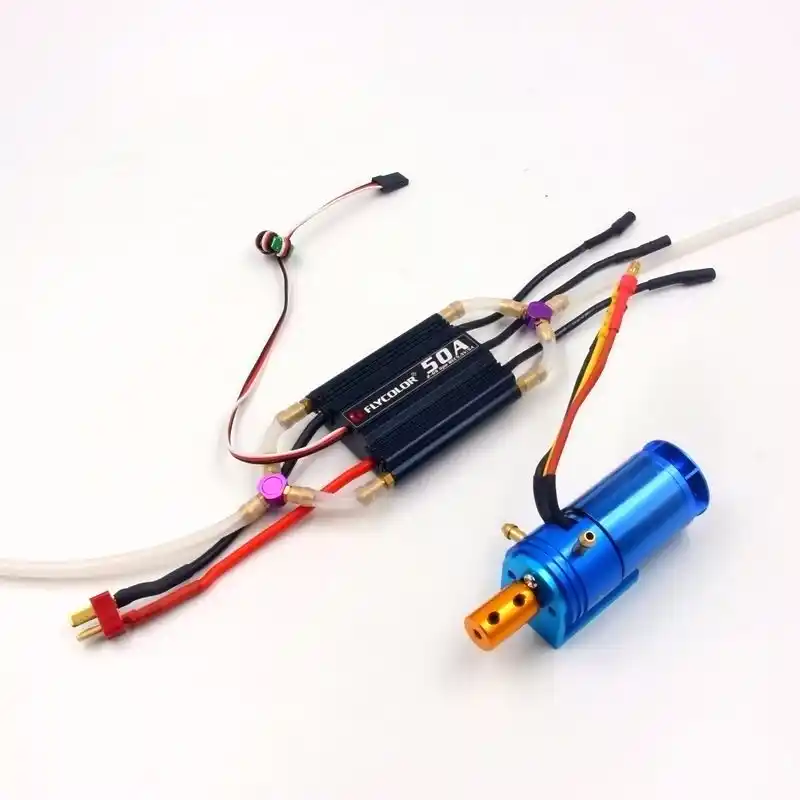 FATJAY RC boat brushless motor with ESC power system combo 2862 2800KV