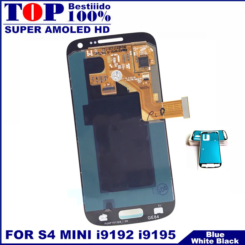 100% протестированный AMOLED LCDs для Samsung Galaxy S4 Mini I9190 I9192 I9195 ЖК дисплей телефона