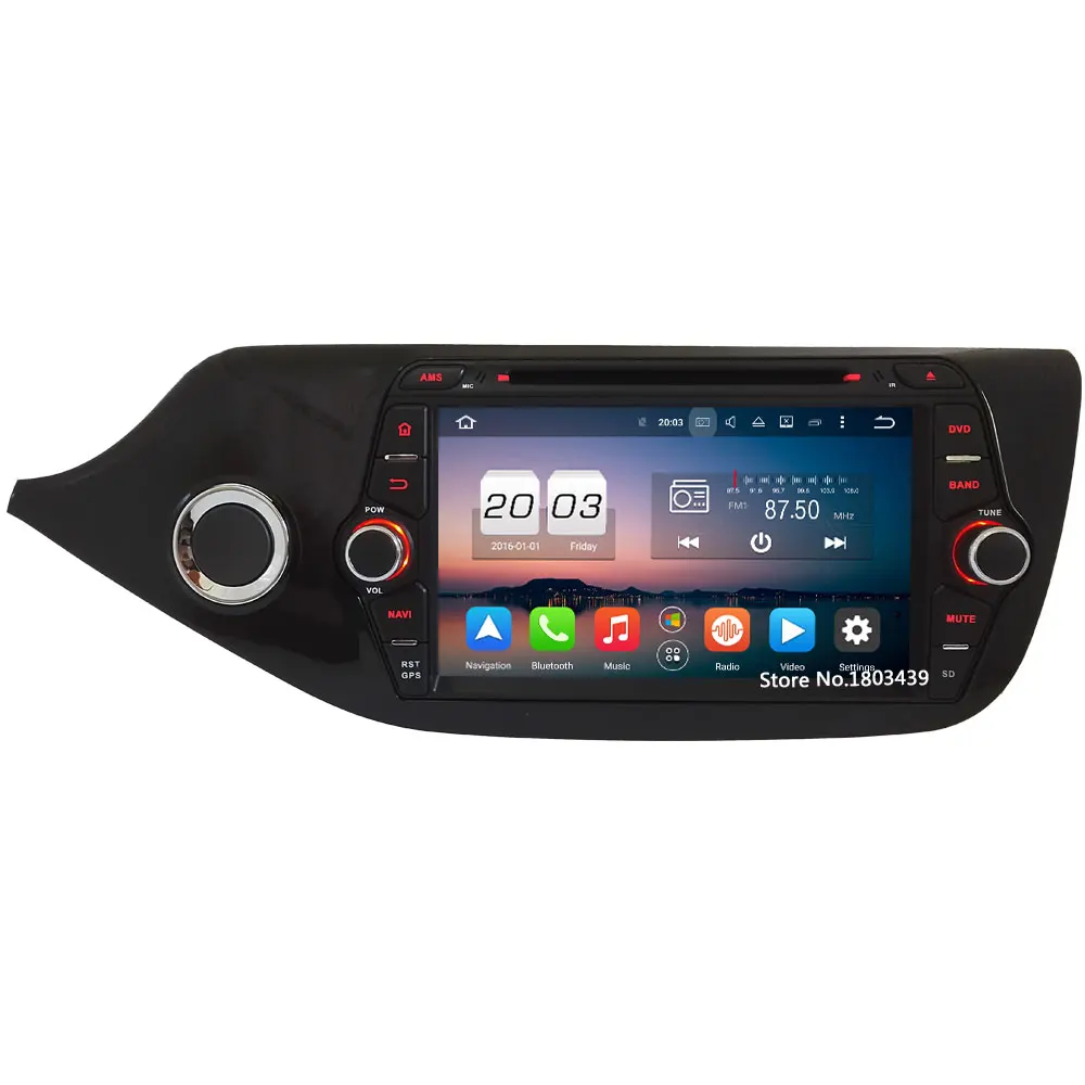 

8" Octa Core Android 6.0 4GB RAM 32GB ROM 4G WIFI DAB+ Car DVD Multimedia Radio GPS Player For Kia CEED 2013 2014 2015 2016 2017