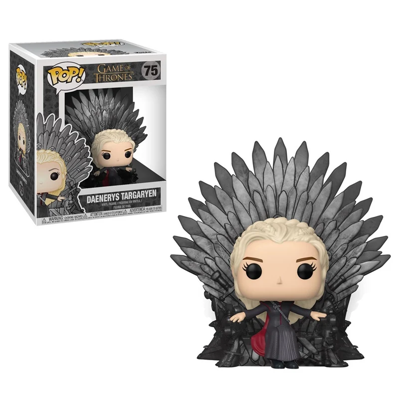 

Funko POP New Arrival Daenerys Targaryen 75# Official Game of Thrones Action Figure Collectible Model Toys For Children Kid Gift
