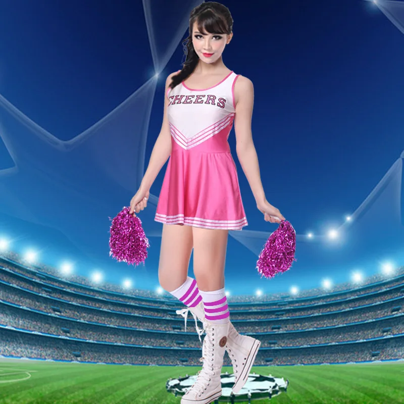 Jingannon Cheerleader Costume Schoolgirl Lingerie Dirndl School Girl Sexy Costumes Women Cosplay Halloween Disfraz Mujer Sexi Xs-xxl Size -Zentai shop online HTB1ReGBa3FY.1VjSZFqq6ydbXXaR.jpg
