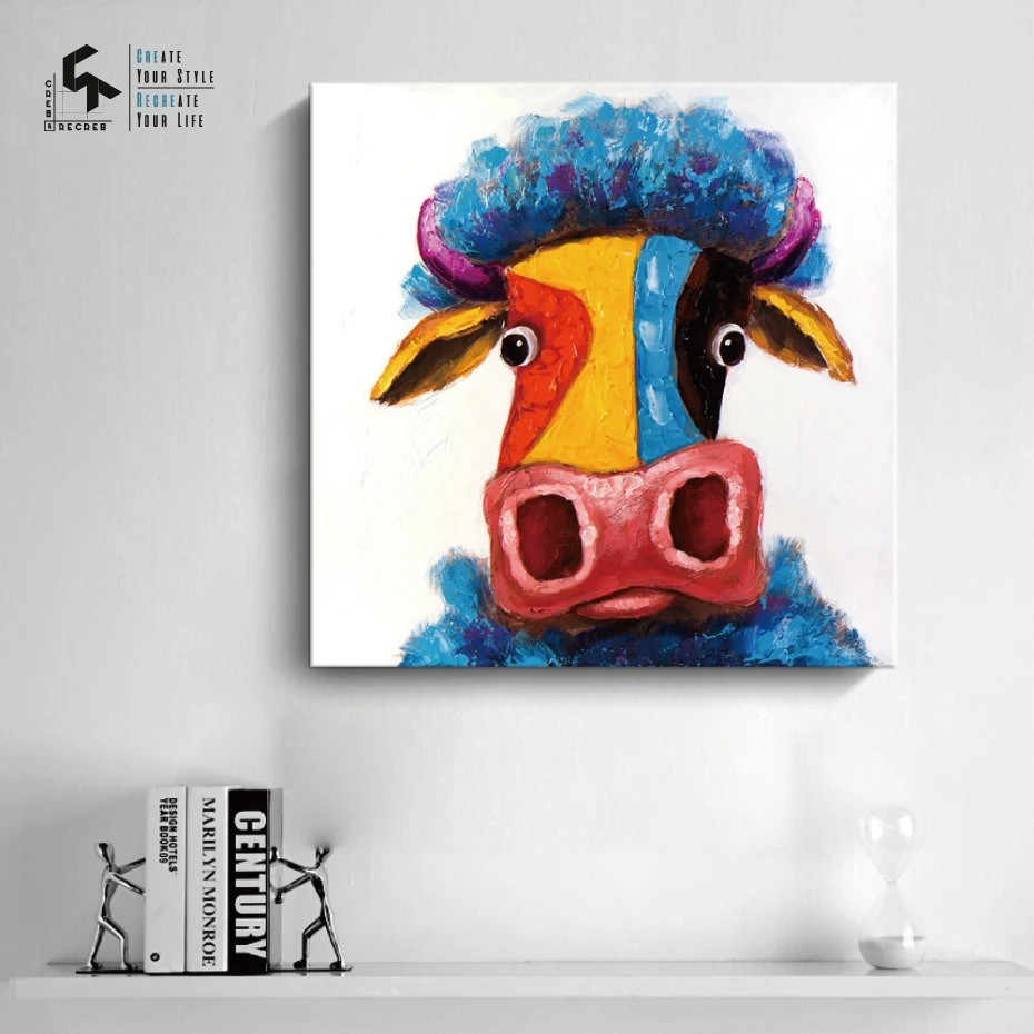 Us 6 01 32 Off Create Recreate Nursery Decor Animal Posters And Prints Cow Wall Art Canvas Painting For Home Decoration Pictures Cr1810106019 In Us 6 01 32 Off Create Recreate Nursery Decor Animal Posters And Prints Cow Wall Art Canvas Painting For Home Decoration Pictures Cr1810106019 In