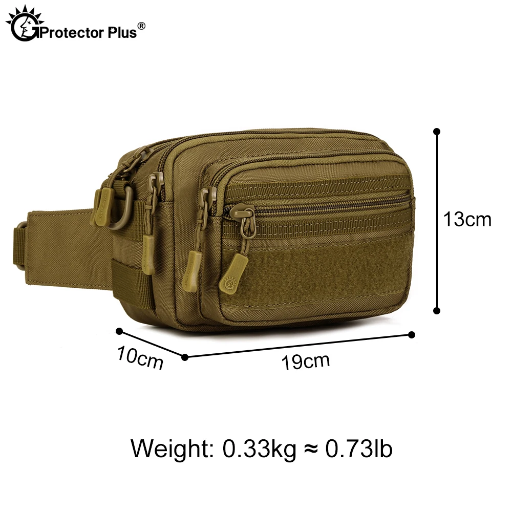  PROTECTOR PLUS Multipurpose Handbag Men Tactical Molle Messenger Bag Waterproof Military Camo Climb - 32889010045
