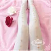 Medias de Lolita para mujer, medias estampadas doradas, nuevas ► Foto 2/5