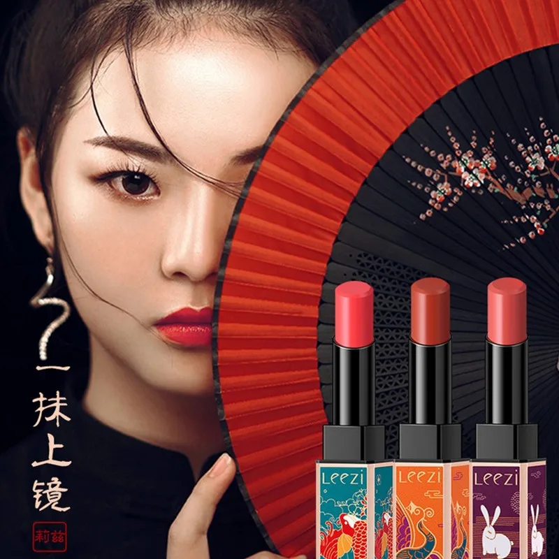 

6 Shades Waterproof Matte Moisturizer Lipstick Smooth Makeup Red Paint Pigment Long Lasting Lip Gloss Cute Sexy Cosmetics