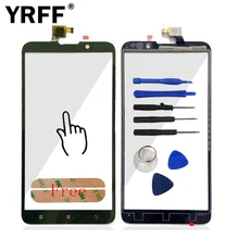 A+++ Quality Touchscreen HighScreen For Lenovo S939 Touch Screen Digitizer Panel Front Glass Sensor + Sticker Free Shipping