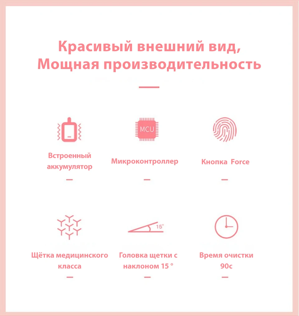 InFace электрическая ультразвуковая Очищающая щетка для лица, вибрационный очиститель для лица, многоцветный