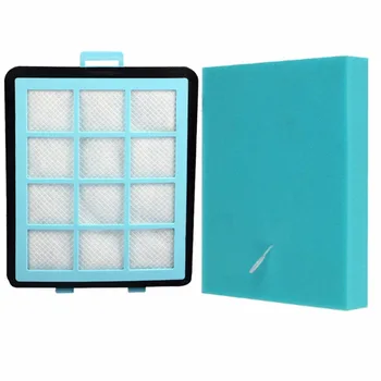 

New Can Track Vacuum Cleaner Accessorie Hepa Dust Filters Net & Cotton For Philips FC8764 FC8766 FC8761 FC8760 FC8767