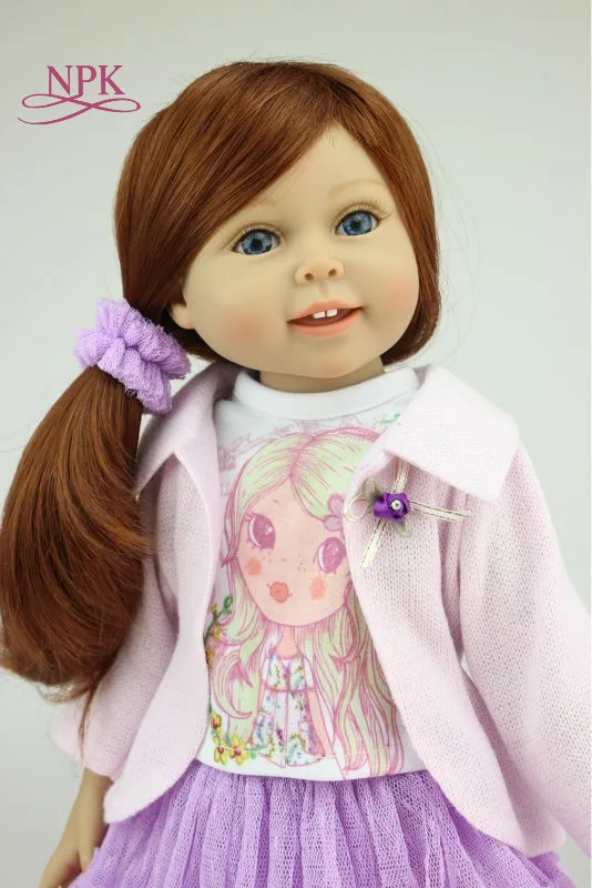 Кукла шарнирная американская 18 дюймов 45 см|toys for|toys for girlstoys free shipping |