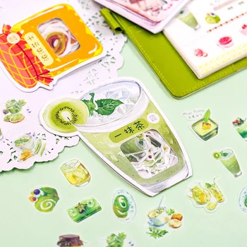 

40 Pcs/lot Various Cakes Soda Korean Sticker Decorative Stickers DIY Album Planner Diary Decoration Scrapbooking Label Sticker