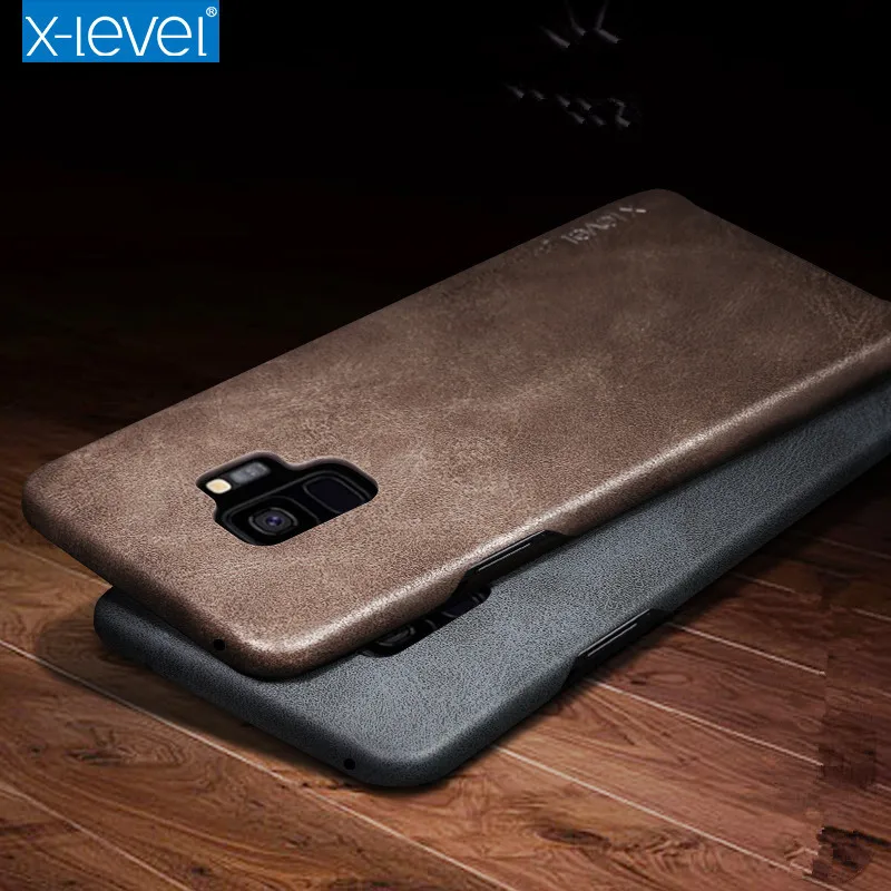 

X-Level PU Leather Case For Samsung Galaxy Note 9 8 5 S7 Edge S8 S9 Plus J3 J4 J5 J6 J7 A3 A5 A7 A6 A8 2016/2017/2018 Cover Case
