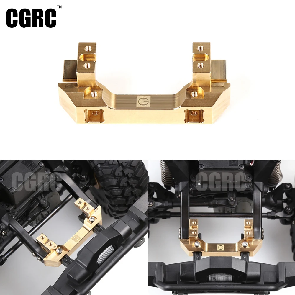 

Actuator Front Copper Bracket Holder Bumper Base Servo Gravity Change For Traxxas Trx-4 T4 Trx4 Trx 4