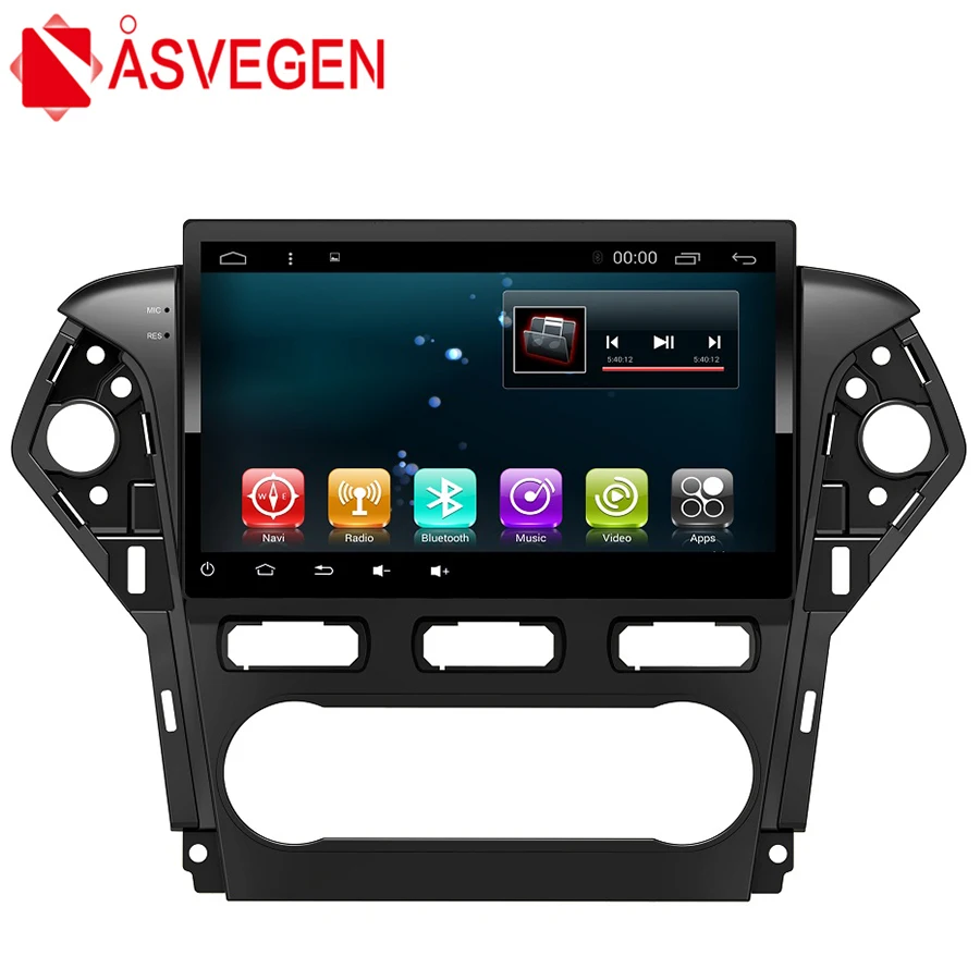 

Android 7.1 Quad Core 10.2'' Car Multimedia Navigation Bluetooth Audio Stereo Player For Ford Mondeo Chiax 2011-2013