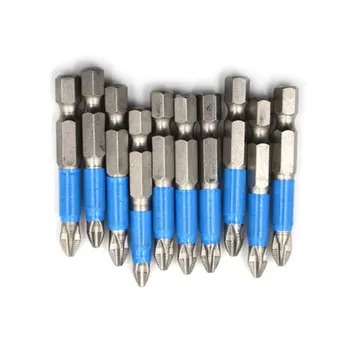 

10/5pcs 50mm PH2 Anti Slip Magnetic Bits Electric Screwdriver Bits Hex Shank Screwdriver Bits Power Tools Set Random Color