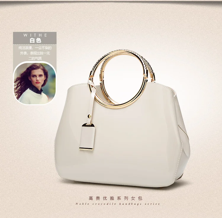 New High Quality Patent Leather Women bag Ladies Cross Body messenger Shoulder Bags Handbags Women Famous Brands bolsa feminina (20)