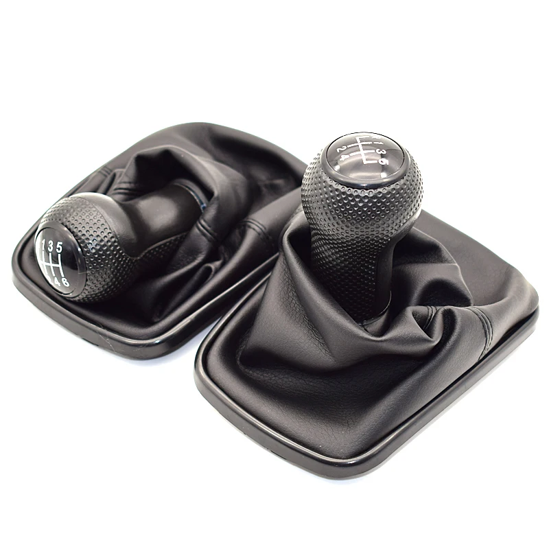 

5 / 6 Speed Car Styling Gear Shift Knob Shifter Gaitor Boot For Volkswagen VW BORA GOlf MK4 / 4 / IV / JETTA GTI 1999-2005 12mm