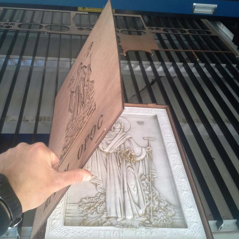 מכירות ישירות 1300*900mm מכונת חיתוך לייזר לעץ, אקריליק, עור, לוח MDF