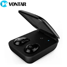 Mini Jumeaux Vrai Sans Fil Écouteurs Stéréo TWS Bluetooth 4.1 Sans Fil Écouteurs Casque in Ear avec Boîte De Charge Puissance Banque VONTAR